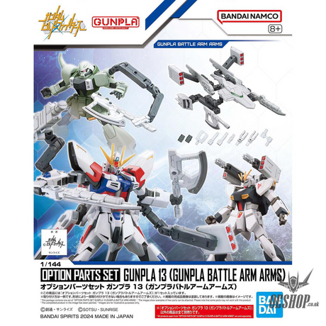 1/144 Gundam Option Parts Set Gunpla 13 (Gunpla Battle Arm Arms) Scale Model Kits