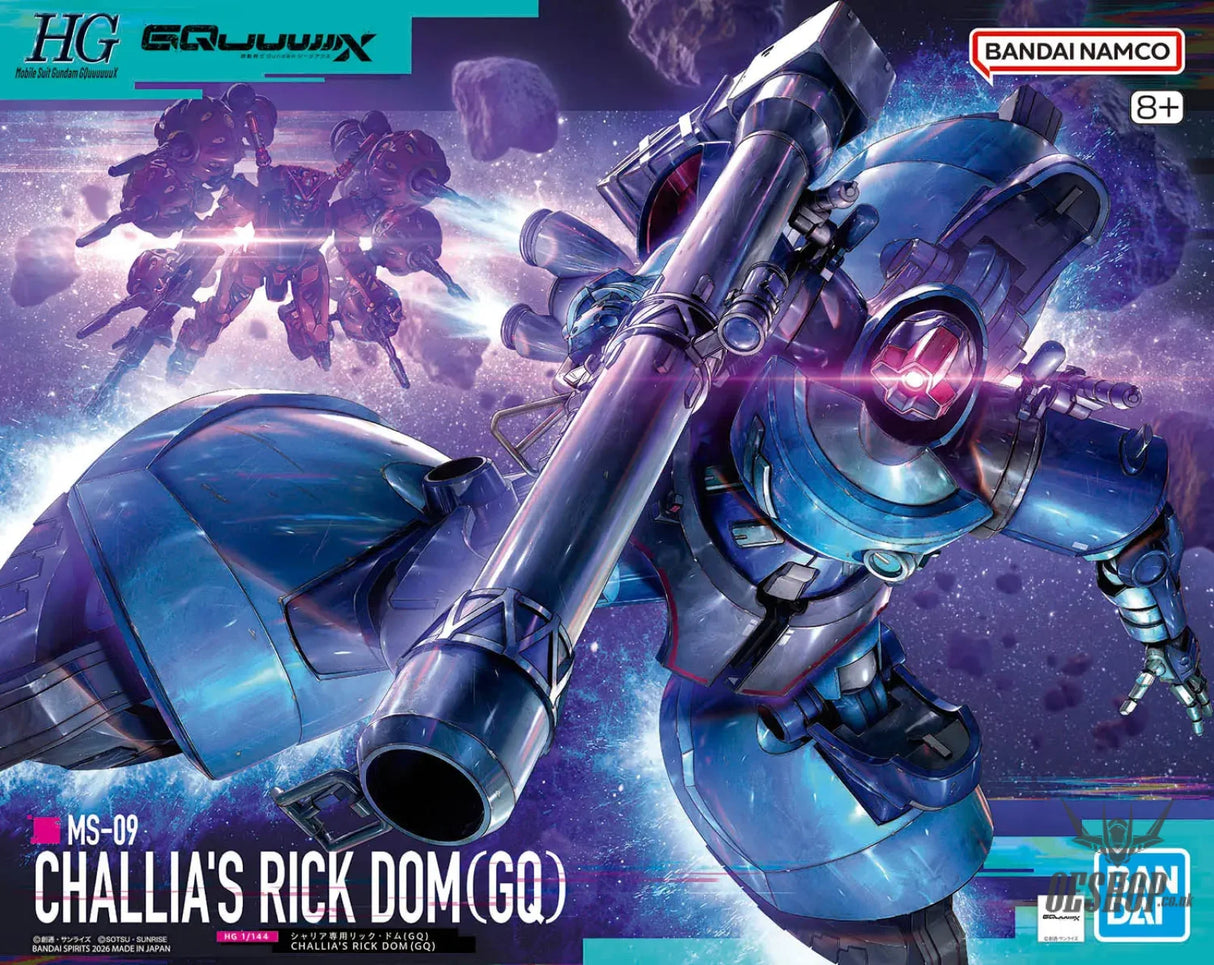 1/144 HG Challia’s Rick Dom (GQ) - Scale Model Kits
