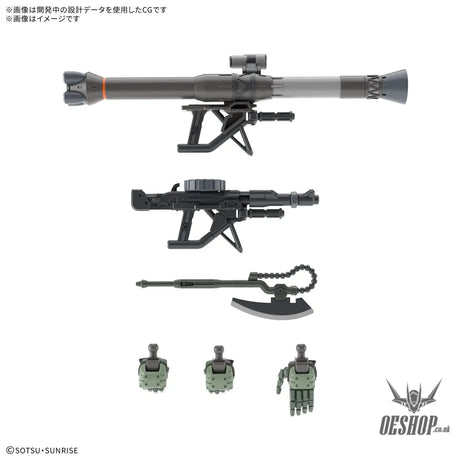 1/144 HG GQuuuuuuX Zaku - Scale Model Kits