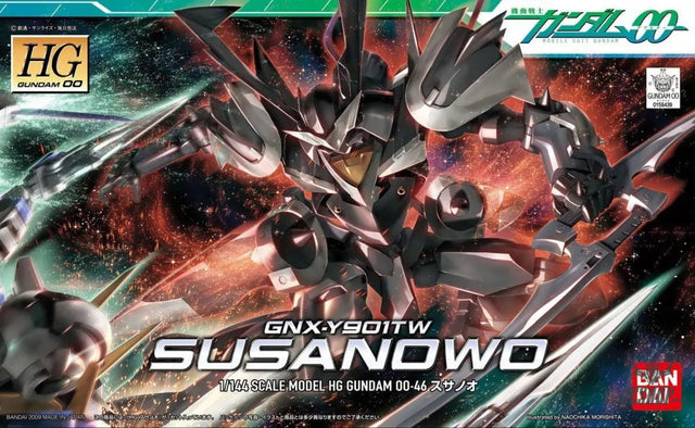 1/144 HG Gundam 00 46 Susanowo - Scale Model Kits