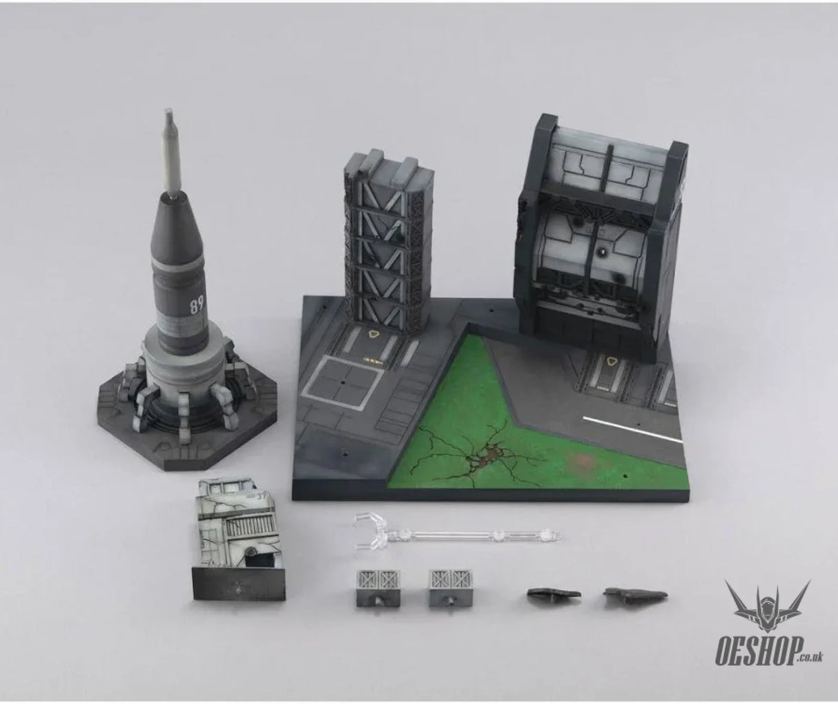 1/144 HG Gundam Seed RM Realistic Model Series Gundam Structure GS06 Heliopolis Battle Stage - Scale Model Kits