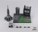 1/144 HG Gundam Seed RM Realistic Model Series Gundam Structure GS06 Heliopolis Battle Stage - Scale Model Kits