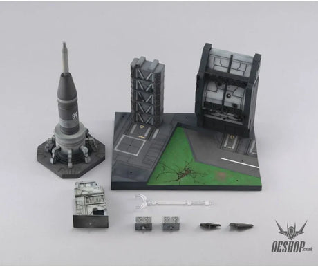 1/144 HG Gundam Seed RM Realistic Model Series Gundam Structure GS06 Heliopolis Battle Stage - Scale Model Kits