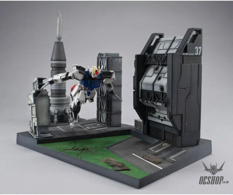 1/144 HG Gundam Seed RM Realistic Model Series Gundam Structure GS06 Heliopolis Battle Stage - Scale Model Kits
