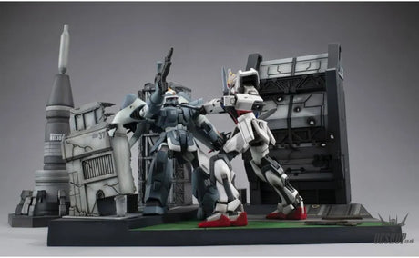 1/144 HG Gundam Seed RM Realistic Model Series Gundam Structure GS06 Heliopolis Battle Stage - Scale Model Kits