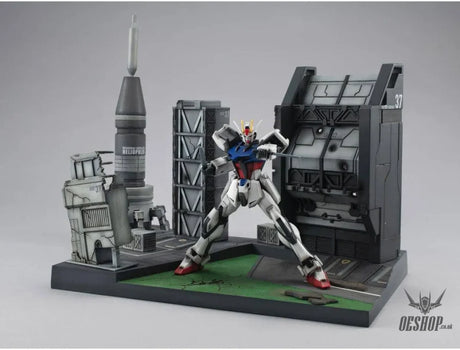 1/144 HG Gundam Seed RM Realistic Model Series Gundam Structure GS06 Heliopolis Battle Stage - Scale Model Kits