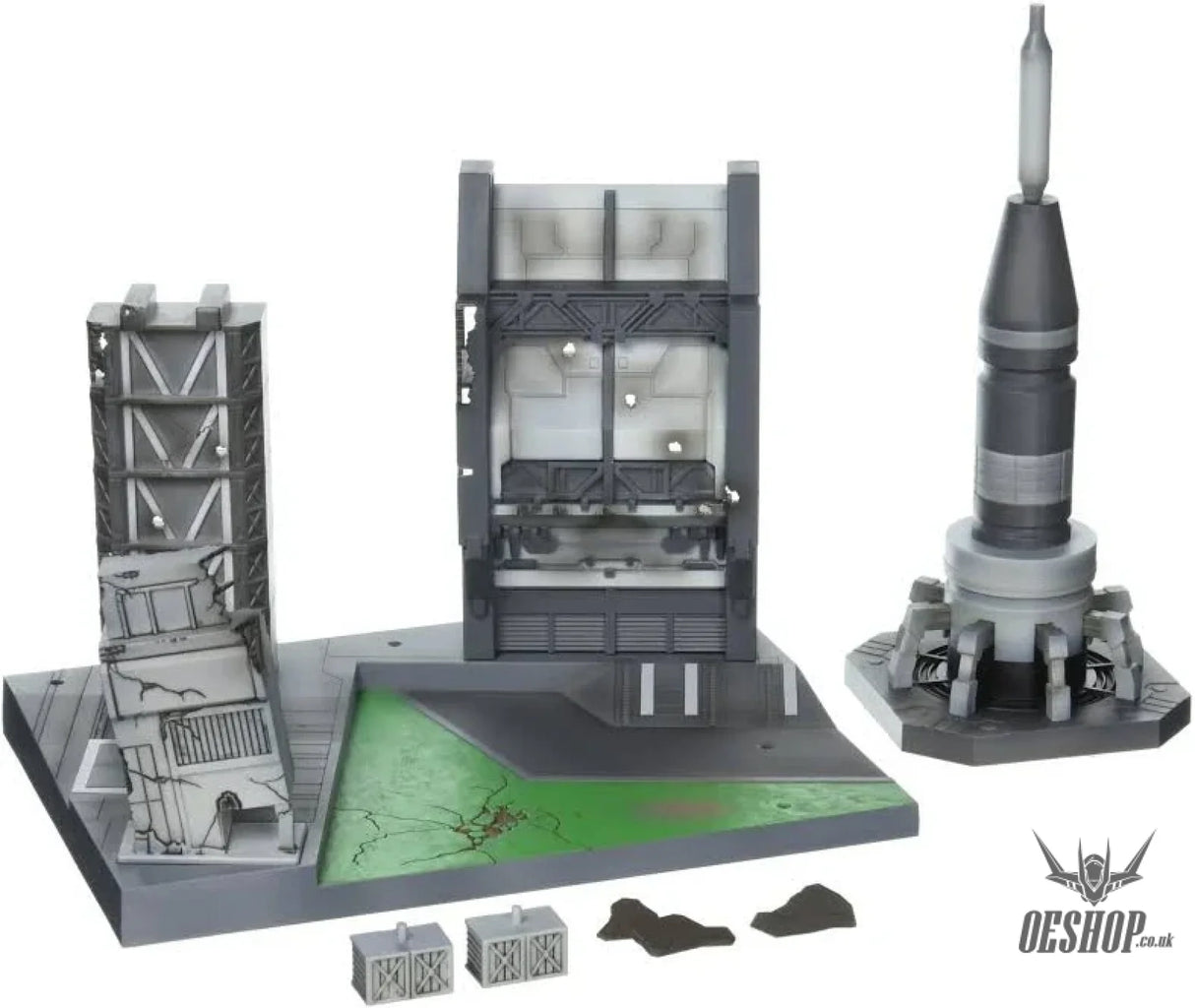 1/144 HG Gundam Seed RM Realistic Model Series Gundam Structure GS06 Heliopolis Battle Stage - Scale Model Kits