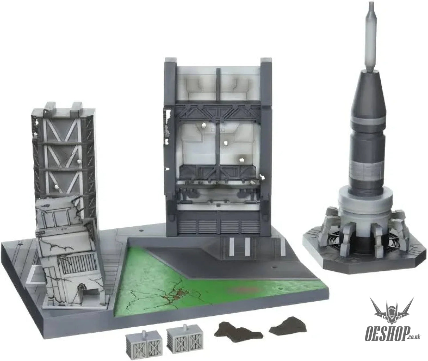 1/144 HG Gundam Seed RM Realistic Model Series Gundam Structure GS06 Heliopolis Battle Stage - Scale Model Kits