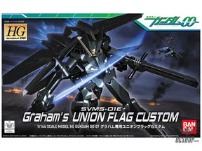 1/144 HG Gundam00 Graham’s Union Flag Custom - Scale Model Kits