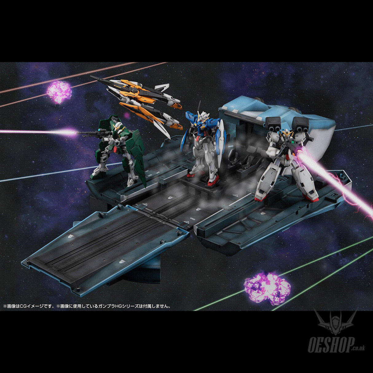 1/144 HG Gundam00 RM Ptolemaios Container (RENEWAL EDITION) - Scale Model Kits