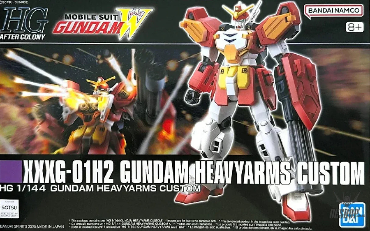 1/144 HGAC Gundam Heavyarms Custom (Gundam Wing) Scale Model Kits