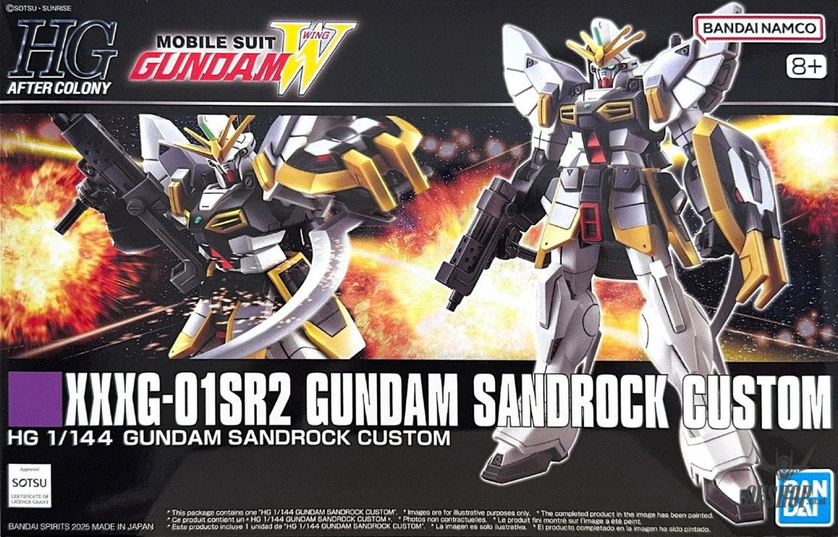 1/144 HGAC Gundam Sandrock Custom (Gundam Wing) Scale Model Kits
