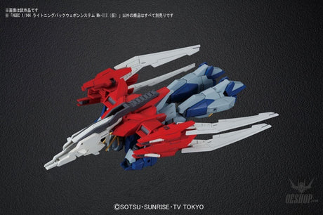1/144 HGBC 028 Lightning Back Weapon System Mk-III Model Kits Accessories