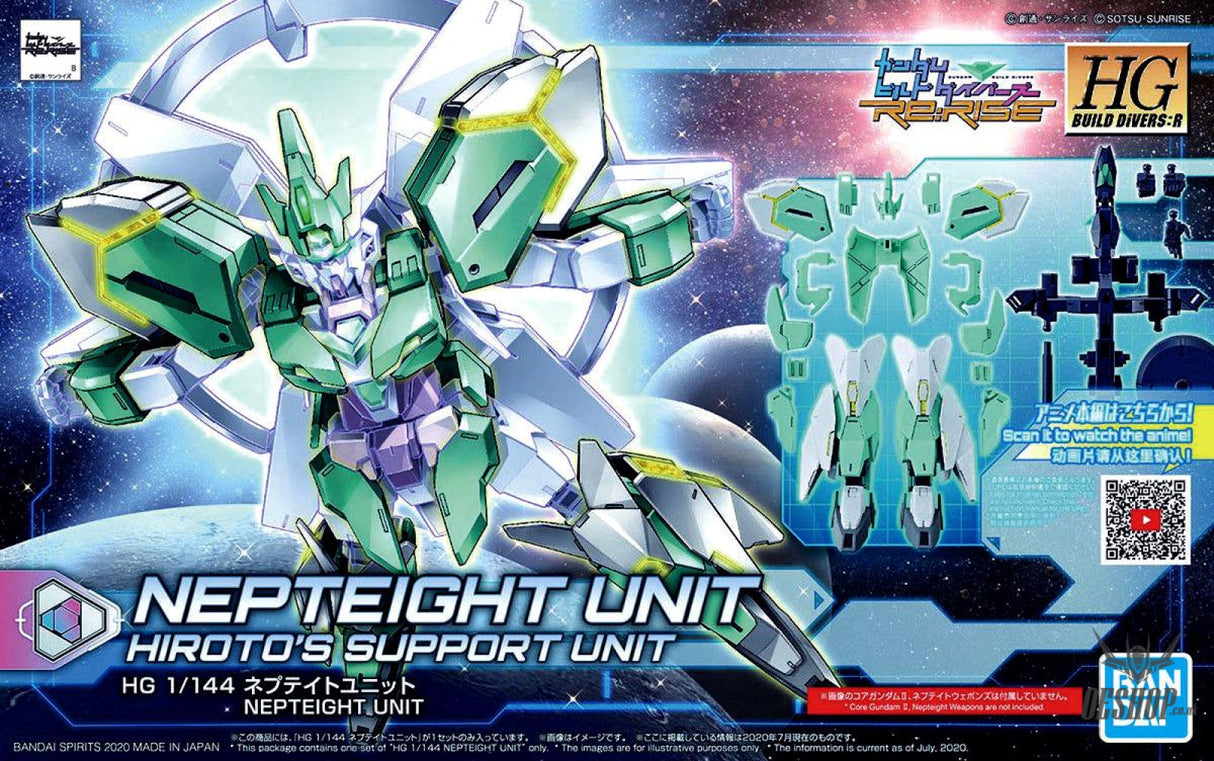 1/144 HGBD:R 031 Nepteight Unit Model Kits Accessories