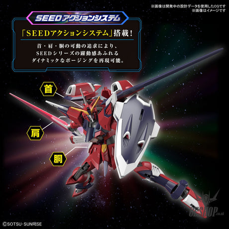 1/144 HGCE 244 Immortal Justice Gundam Scale Model Kits