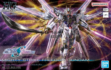 1/144 HGCE 250 Mighty Strike Freedom Gundam (Gundam SEED Freedom) Scale Model Kits
