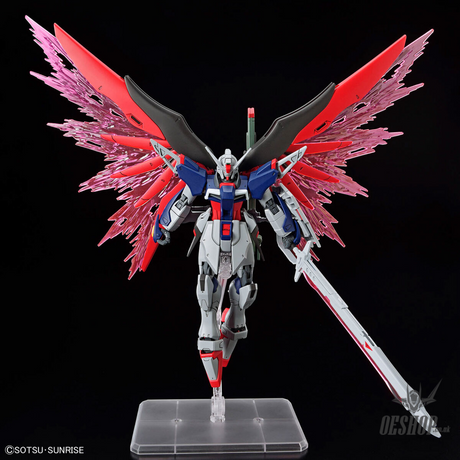 1/144 HGCE 258 Destiny Gundam Spec II & Zeus Sillouette Scale Model Kits