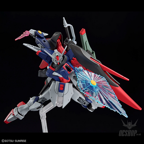 1/144 HGCE 258 Destiny Gundam Spec II & Zeus Sillouette Scale Model Kits