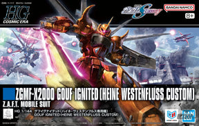 1/144 HGCE xxx Gouf Ignited (Heine Westenfluss Custom) - Scale Model Kits