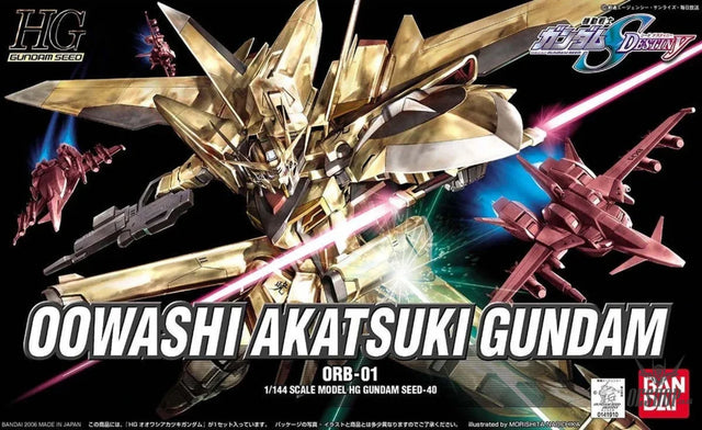 1/144 HGGS 40 ORB-01 OOwashi Akatsuki Gundam Scale Model Kits
