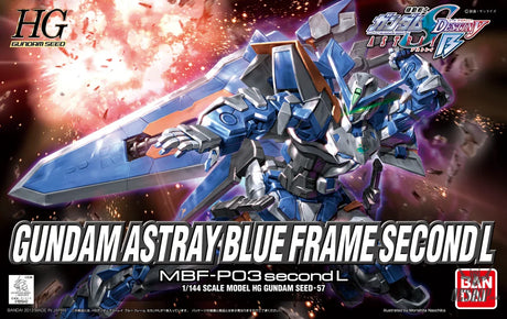 1/144 HGGS 57 Gundam Seed Gundam Astray Blue Frame Second L Scale Model Kits