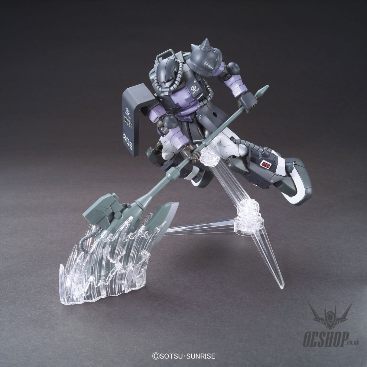 1/144 HGGTO 005 MS-06R-1A ZAKU II (High Mobility Type) Scale Model Kits