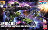 1/144 HGGTO 009 MS-05 ZAKU I (Denim / Slender) Scale Model Kits