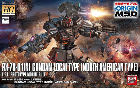 1/144 HGGTO RX-78-01(N) Gundam Local Type (North American Type) Bandai 28.99 OEShop