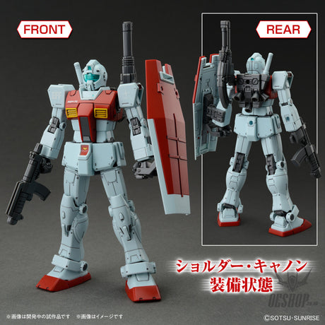 1/144 HGGTO RGM-79 GM (Shoulder Cannon/ Missile Pod) Scale Model Kits