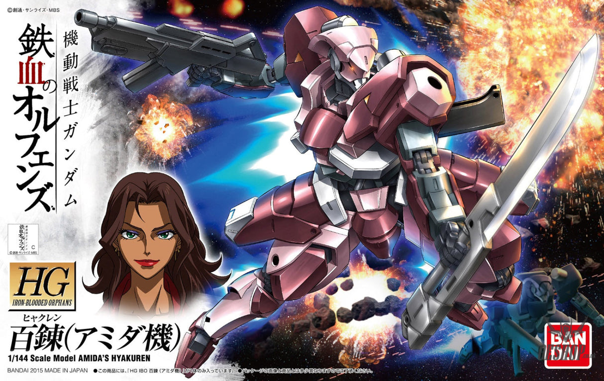 1/144 HGIBO 010 HG Amida’s Hyakuren Scale Model Kits