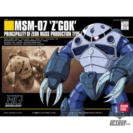 1/144 HGUC 006 MSM-07 Z’Gok Scale Model Kits