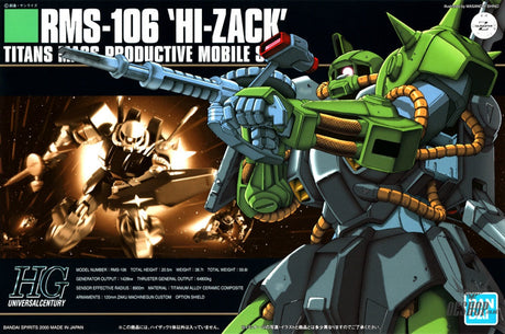 1/144 HGUC 012 RMS-106 Hi-Zack Scale Model Kits
