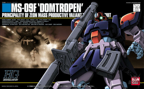 1/144 HGUC 017 MS-09F Dom Tropen Scale Model Kits