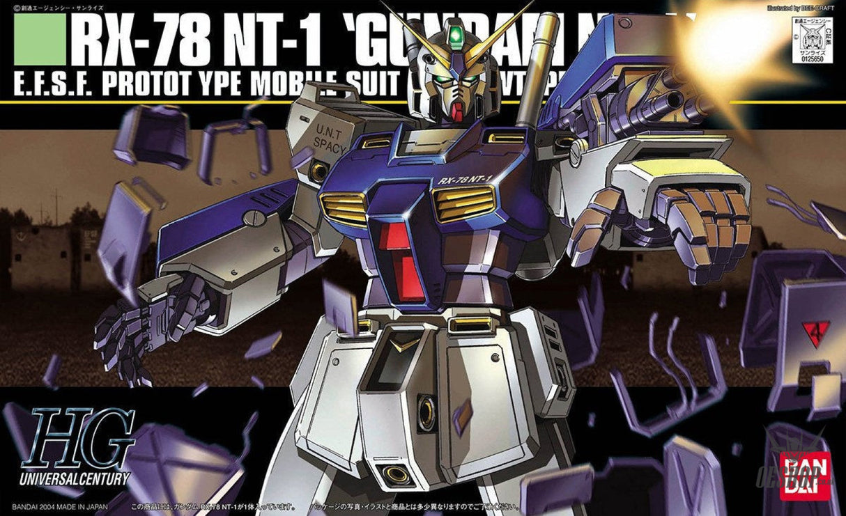 1/144 HGUC 047 Gundam RX-78 NT-1 Alex Scale Model Kits