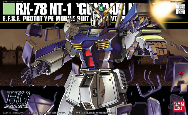 1/144 HGUC 047 Gundam RX-78 NT-1 Alex Scale Model Kits