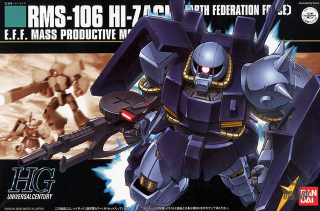 1/144 HGUC 055 Hi-Zack EFSF Color Scale Model Kits
