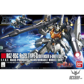 1/144 HGUC 142 RGZ-95 ReZEL Type-C (Defenser B-Unit) (GR) Scale Model Kits