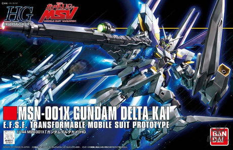 1/144 HGUC 148 MSN-001X Gundam Delta Kai Scale Model Kits
