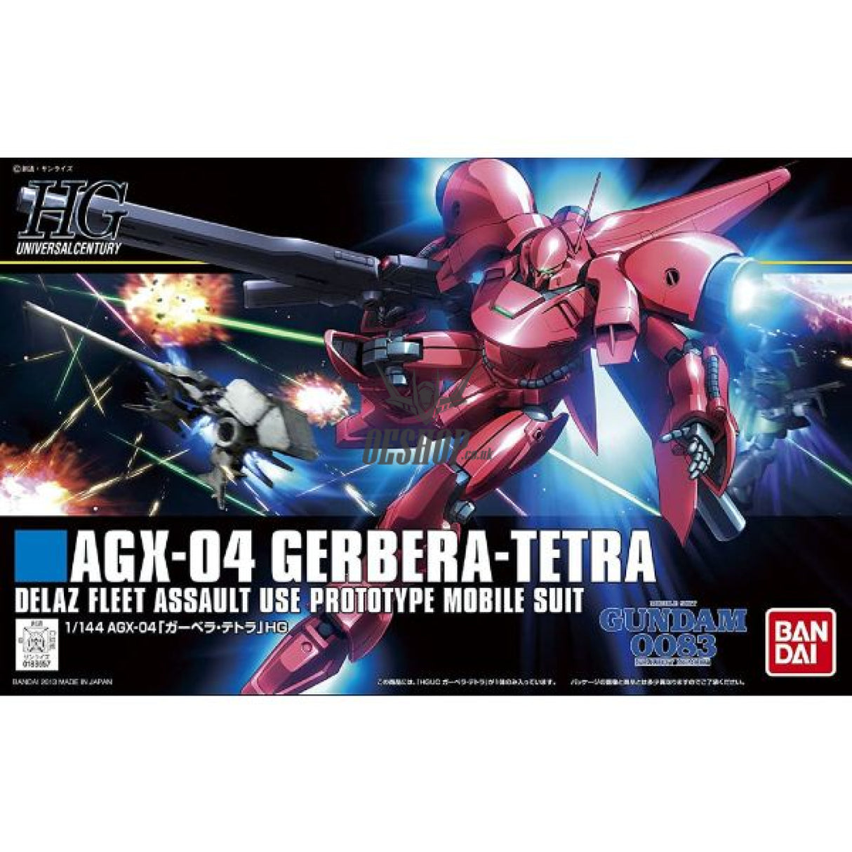 1/144 HGUC 159 AGX-04 Gerbera Tetra Scale Model Kits