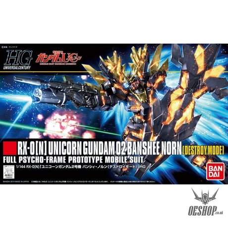 1/144 HGUC 175 RX-0 [N] Unicorn Gundam 02 Banshee Norn (Destroy Mode) Scale Model Kits