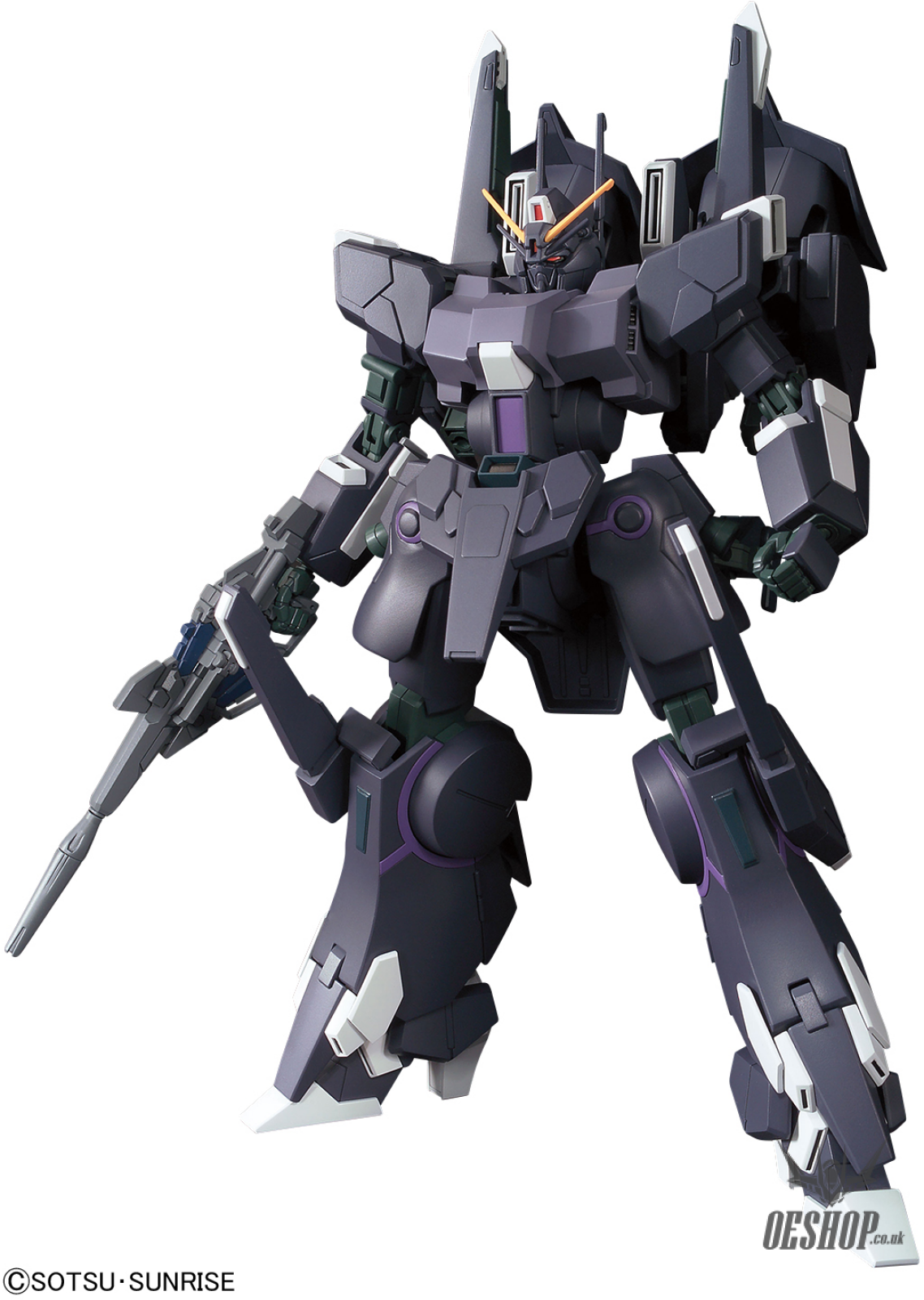 1/144 HGUC 225 ARX-014S Silver Bullet Suppressor Scale Model Kits