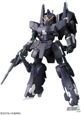 1/144 HGUC 225 ARX-014S Silver Bullet Suppressor Scale Model Kits