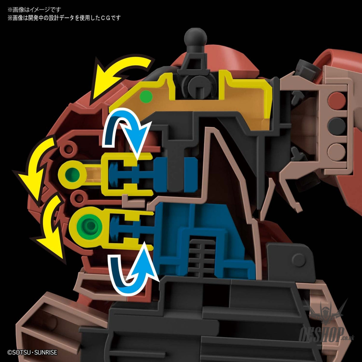 1/144 HGUC 233 Me02R-F01 Messer Type -F01 Scale Model Kits