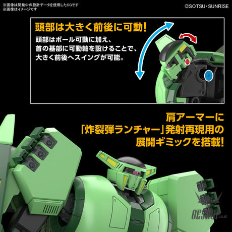 1/144 HGUC 259 Bolinoak Sammahn (Zeta Gundam) Scale Model Kits