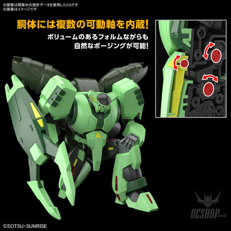 1/144 HGUC 259 Bolinoak Sammahn (Zeta Gundam) Scale Model Kits