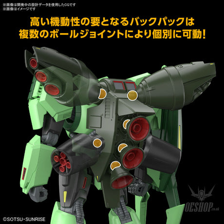 1/144 HGUC 259 Bolinoak Sammahn (Zeta Gundam) Scale Model Kits