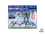 1/144 HGUC Gunpla Starter Set: RX-78-2 Gundam Vs. Zaku II Scale Model Kits