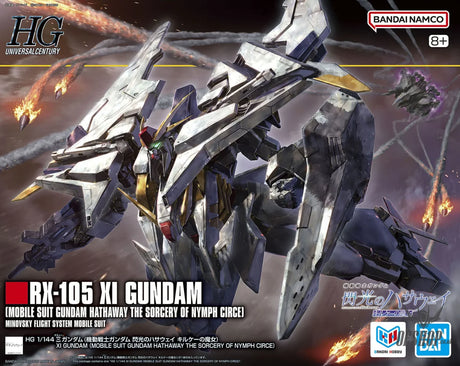 1/144 HGUC xxx Xi Gundam (Mobile Suit Gundam Hathaway: The Sorcery of Nymph Circe) - Scale Model Kits