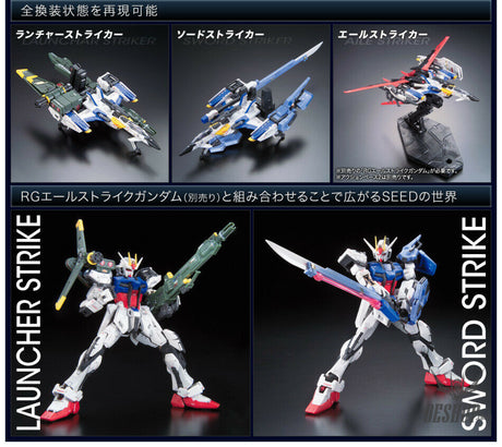1/144 RG 06 FX-550 Skygrasper Launcher/Sword Pack Scale Model Kits