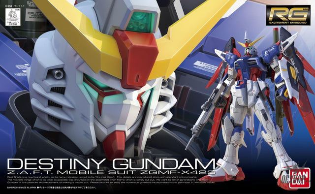 1/144 RG 11 ZGMF-X42S Destiny Gundam Scale Model Kits